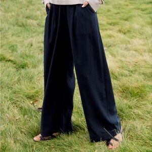 NWT! Jenni Kayne Relaxed Trouser in Navy - 4